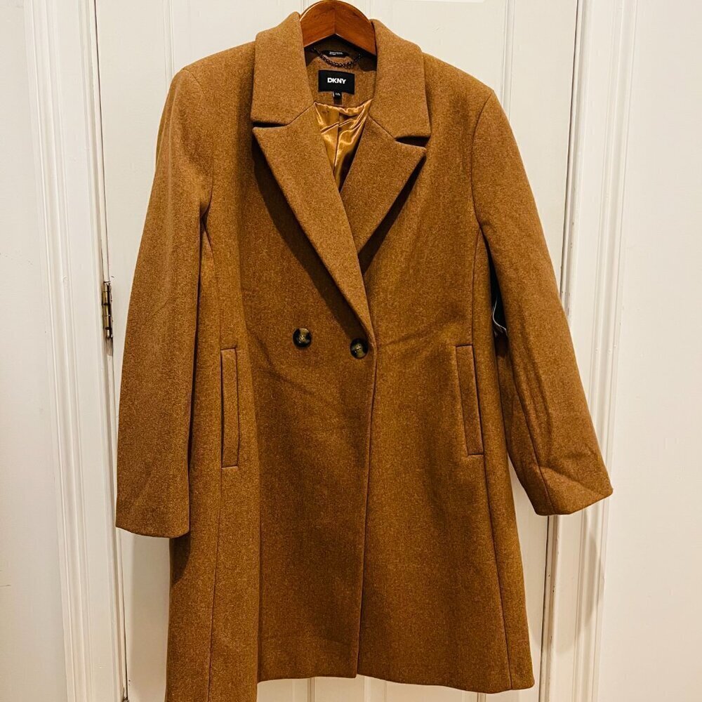 NEW Donna Karan DKNY Y2K Vintage 90's Over Coat Size XXL
